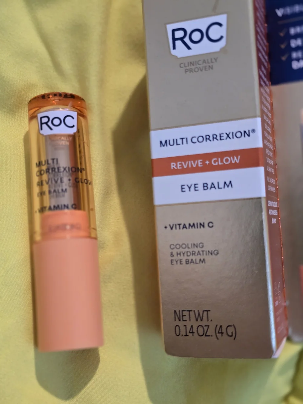 Revive + Glow Eye Balm - Vitamin C Cooling Hydration (Orange)